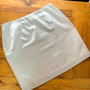 Rena Rowan silver pencil skirt size 16